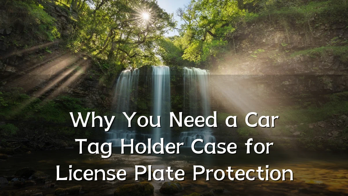 Why You Need a Car Tag Holder Case for License Plate Protection