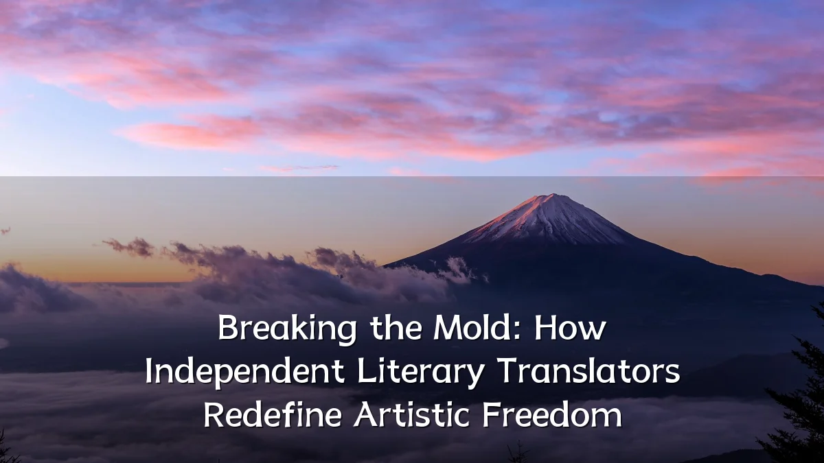 Breaking the Mold: How Independent Literary Translators Redefine Artistic Freedom