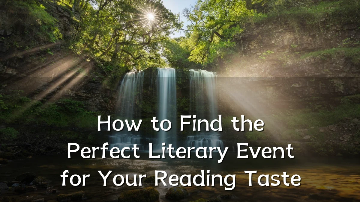 How to Find the Perfect Literary Event for Your Reading Taste
