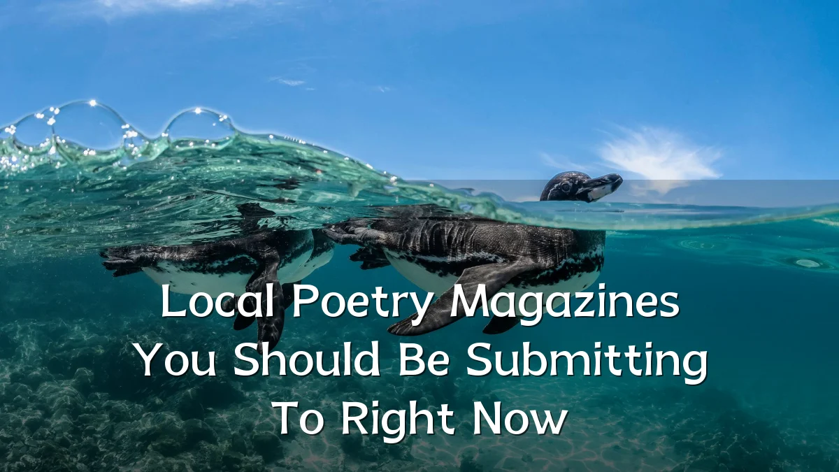 Local Poetry Magazines You Should Be Submitting To Right Now