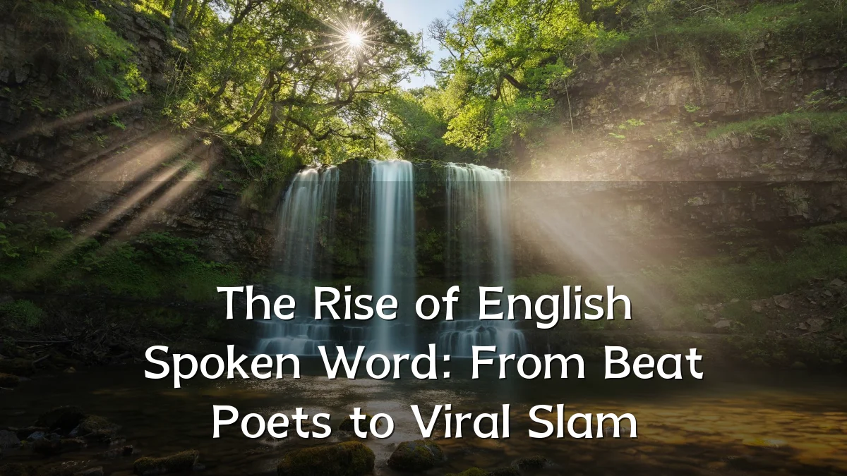 The Rise of English Spoken Word: From Beat Poets to Viral Slam