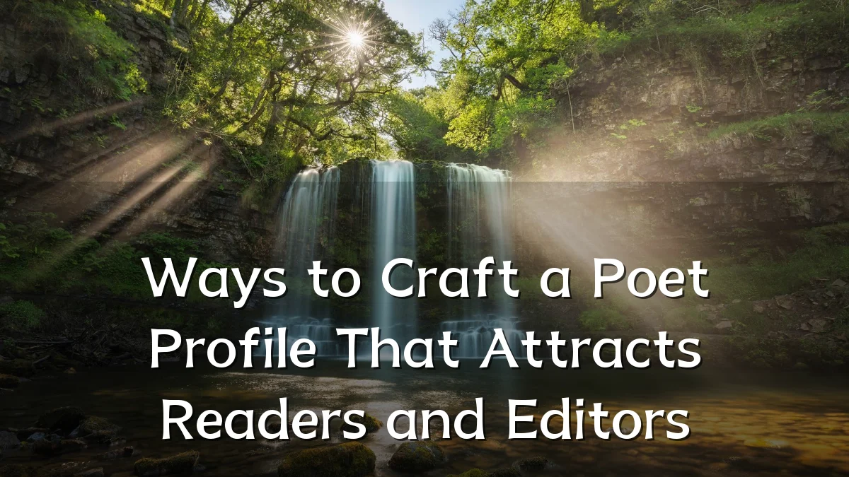 Ways to Craft a Poet Profile That Attracts Readers and Editors